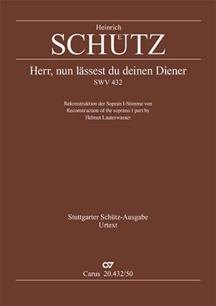 Herr nun lässest du deinen Diener SWV 432