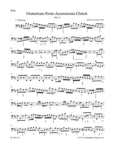 Himmelfahrts-Oratorium, BWV 11