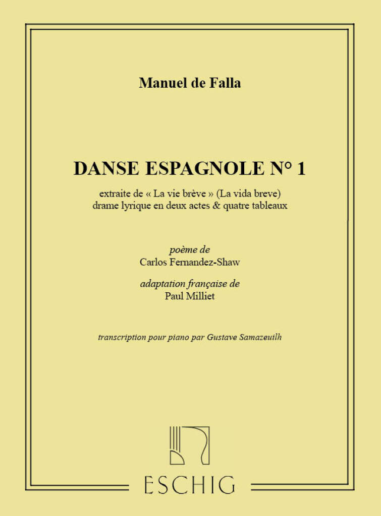 Danse espagnole Nr. 1 aus La vie breve