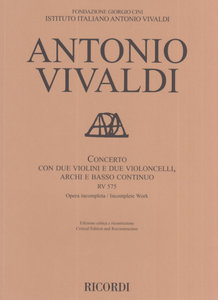 Concerto con due Violini e due Violoncelli RV 575