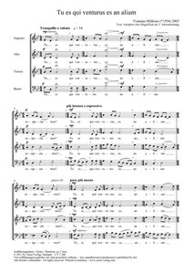 Tu es qui venturus es an alium