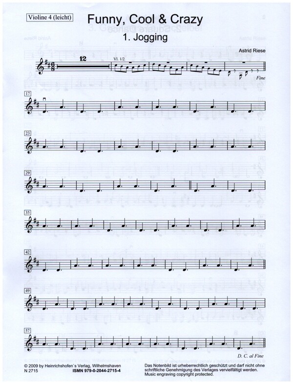 Funny, Cool & Crazy - Violine 4