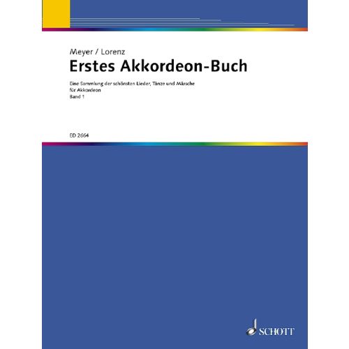 Erstes Akkordeonbuch Band 1