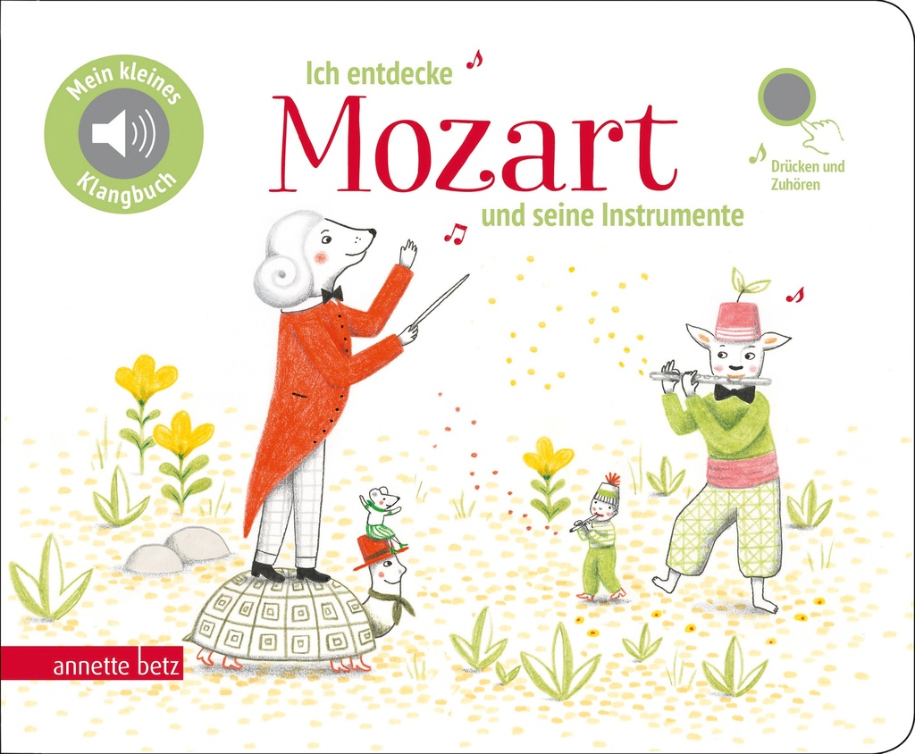 Ich entdecke Mozart und seine Instrumente - Pappbilderbuch mit Sound