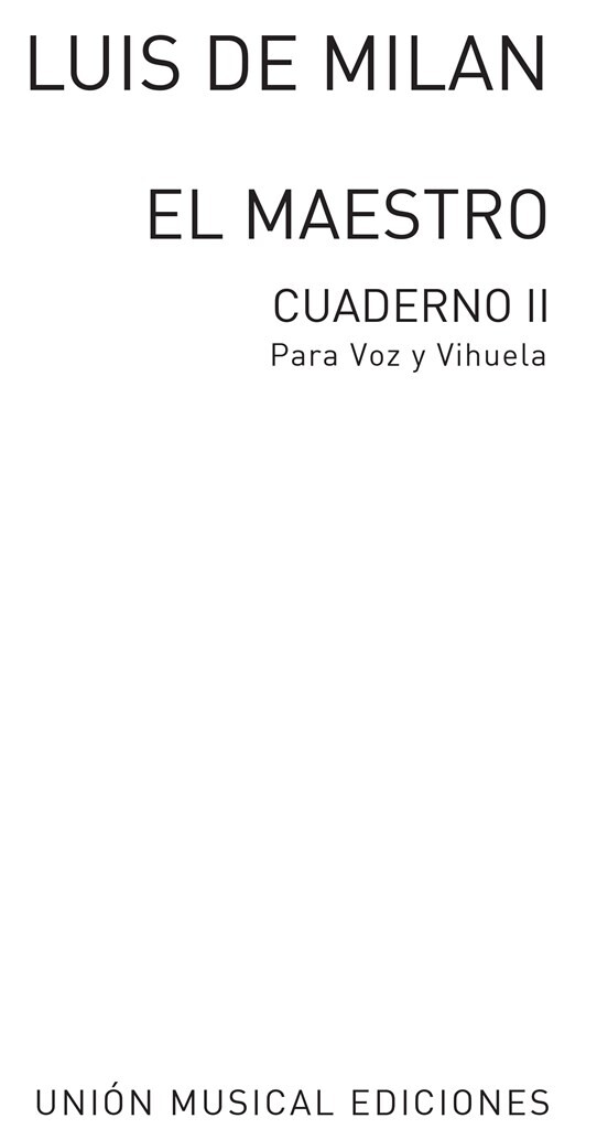 El Maestro - Cuaderno II