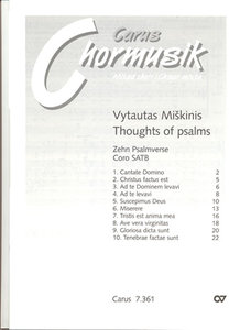 Thoughts of Psalms / Zehn Psalmverse