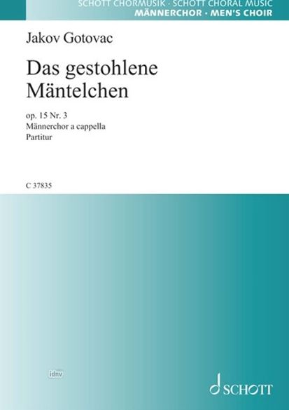 Das gestohlene Mäntelchen, op. 15/3