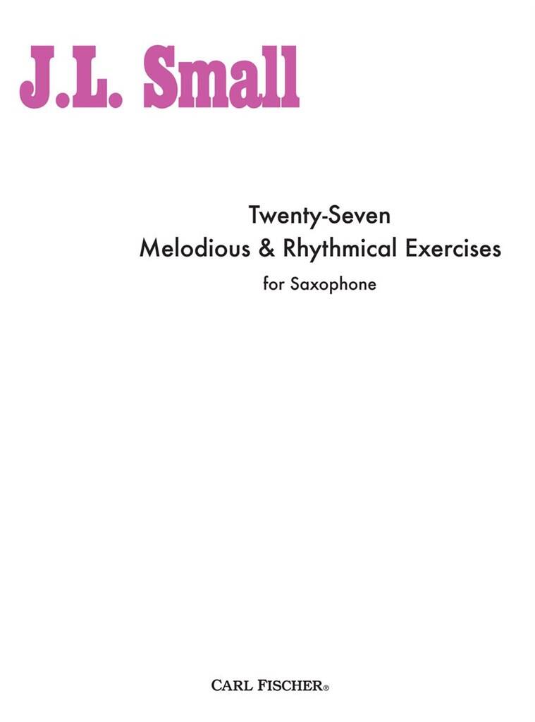 27 Melodious & Rhythmical Exercises