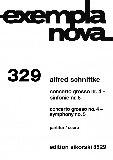 Concerto grosso Nr. 4 - Sinfonie Nr. 5 (1988)