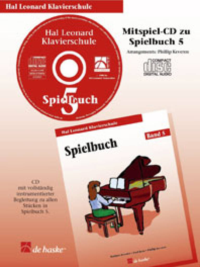 Hal Leonard Klavierschule Band 5 - Mitspiel-CD zum Spielbuch