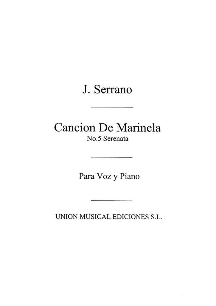 Cancion de Marinela La Cancion Del Olvido - Nr. 5 Serenata