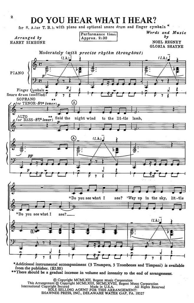 Do you hear what I hear ?