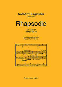 Rhapsodie h-moll op. 13