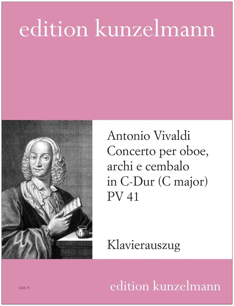 Konzert C-Dur PV 41 (RV 447, F VII / 6, op. 39 / 1)