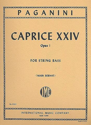 Caprice op. 1