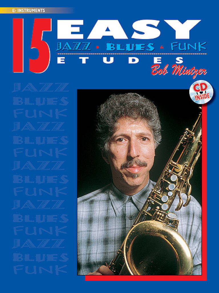 15 Easy Jazz Blues + Funk Etudes