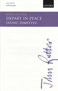 Depart in peace (Nunc dimittis)