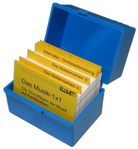 Das Musik 1x1 Notenlernkarten