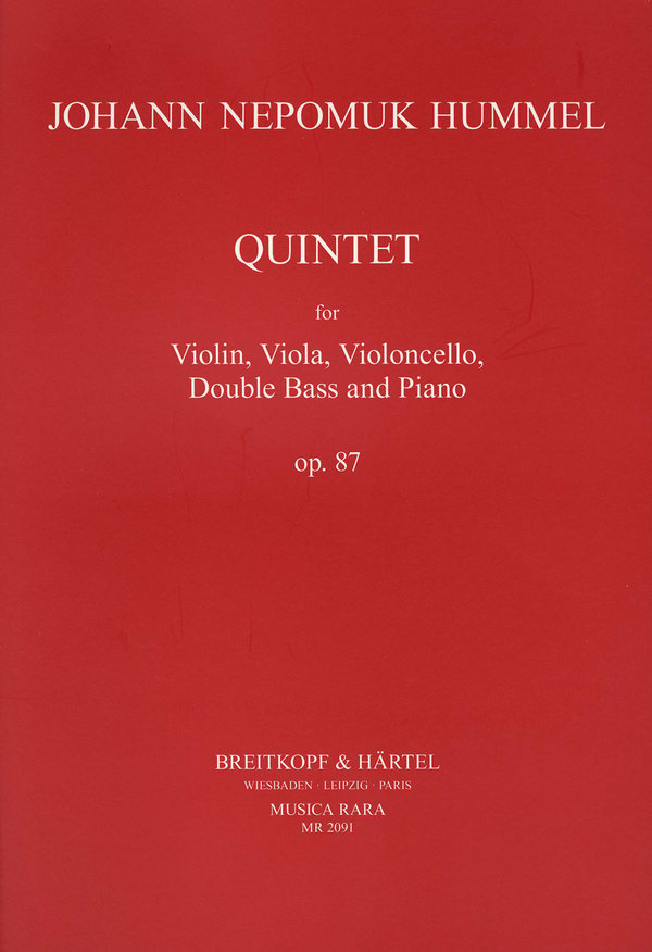 Klavierquintett Es-dur op. 87