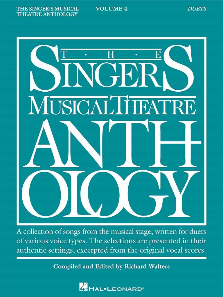 The Singer's Musical Theatre Anthology - Duet Vol. 4