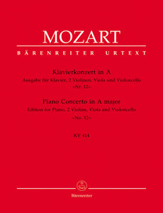 Klavierkonzert A-Dur Nr. 12 KV 414