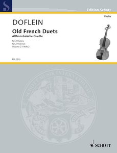 Altfranzösische Duette Heft 2