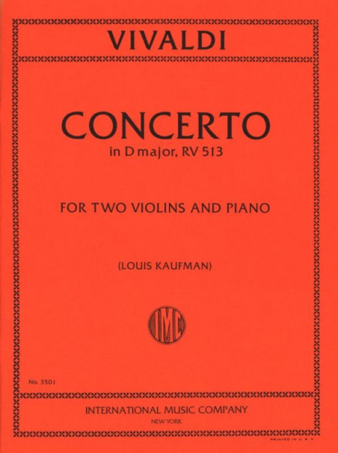 Concerto D-Dur RV 513