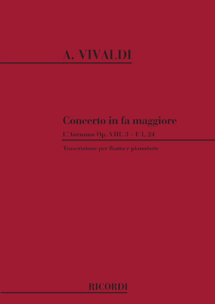 4 Jahreszeiten Nr. 3 Herbst (L'Autunno)