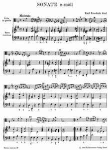 6 Sonaten Band 1 (Sonate e-moll, D-Dur, G-Dur)