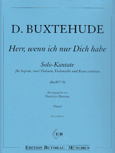 Herr, wenn ich nur dich habe, BuxWV 39