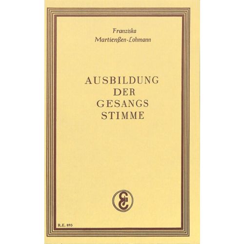 Ausbildung der Gesangsstimme