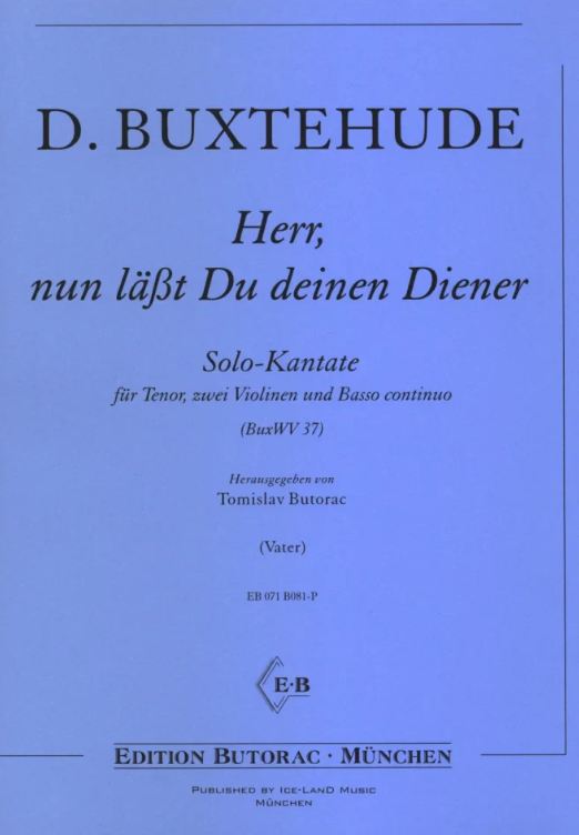 Herr nun läßt du deinen Diener, BuxWV 37