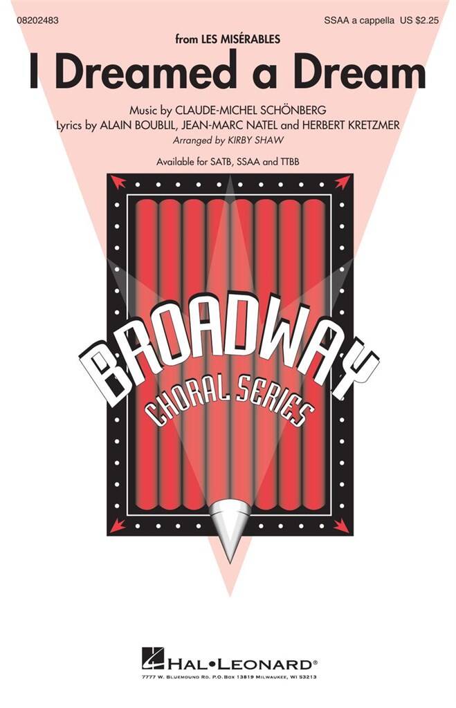 I dreamed a dream, aus ''Les Miserables''