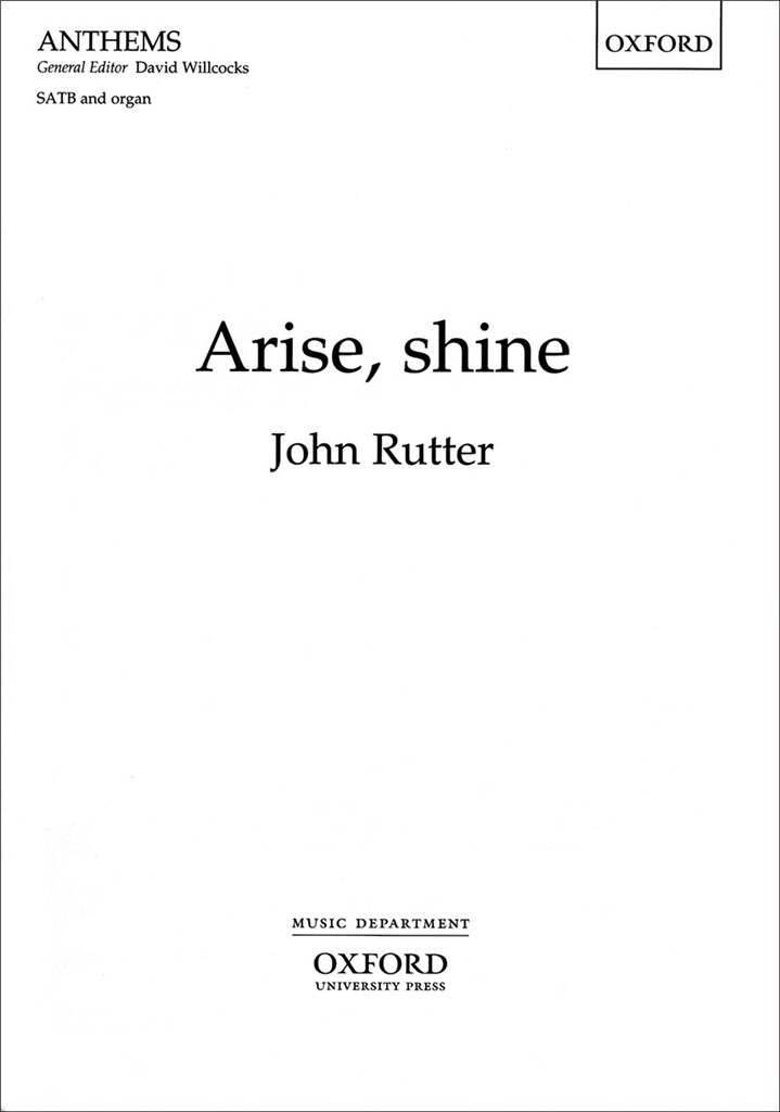 Arise, shine