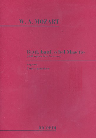 Batti Batti o bel Masetto (Don Giovanni)
