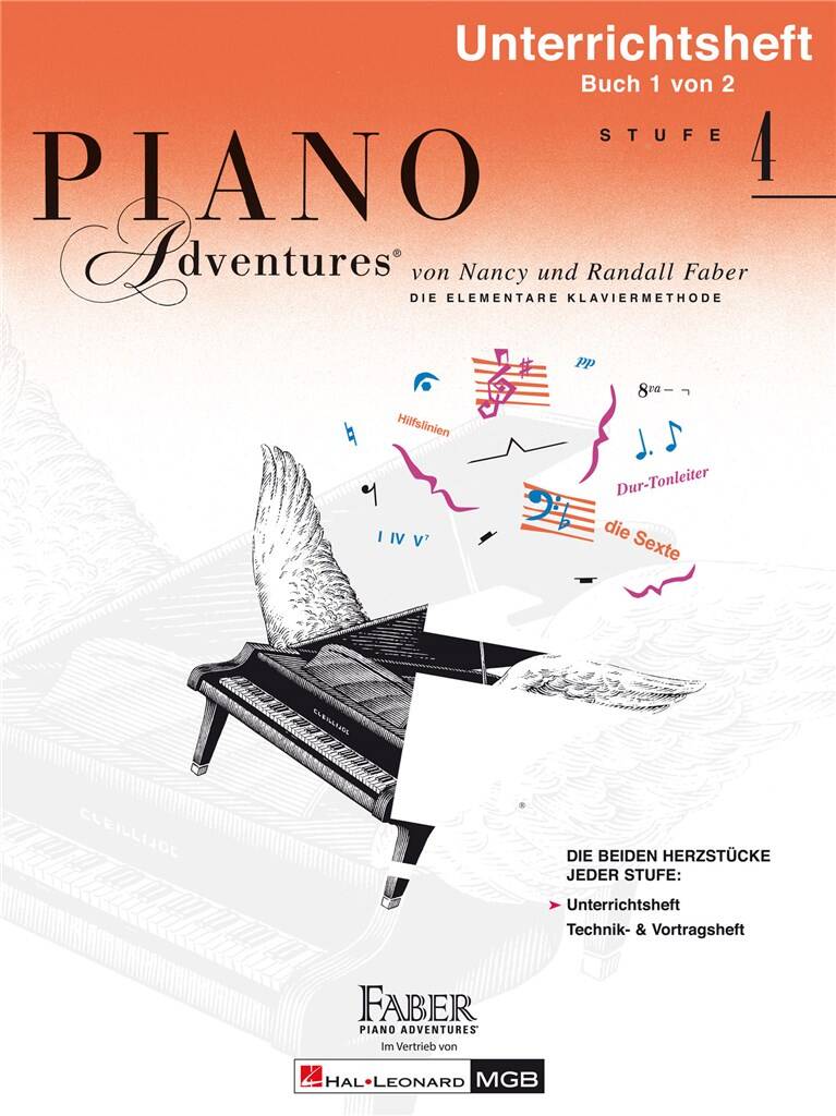 Piano Adventures: Unterrichtsheft 4