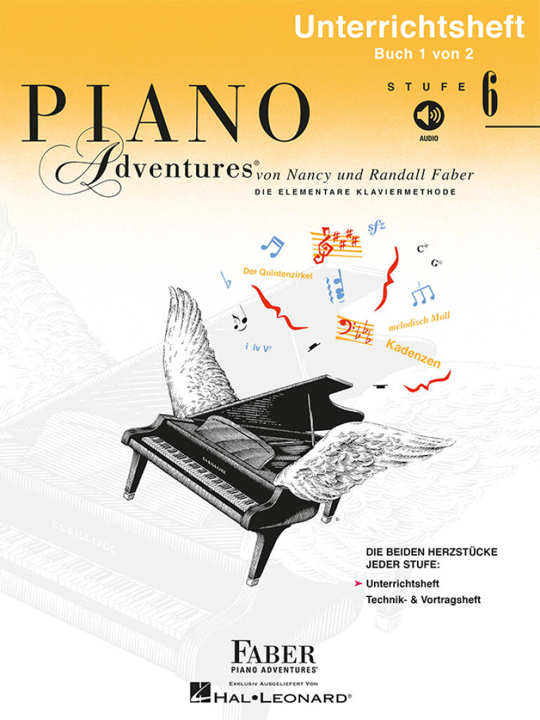 Piano Adventures: Unterrichtsheft 6