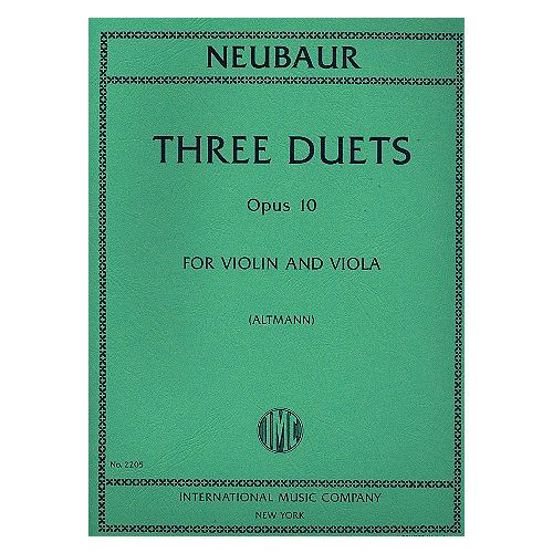 3 Duette op. 10
