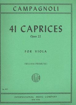41 Capricen op. 22