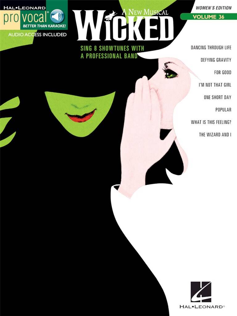 Wicked - Pro Vocal Women's Edition Vol. 36