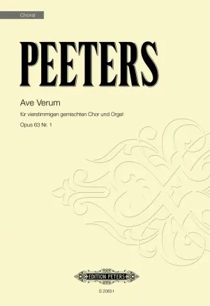 Ave verum op. 63/1