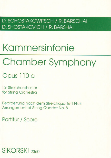 Kammersinfonie op. 110a