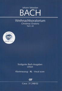 Weihnachtsoratorium Teil I - III, BWV 248