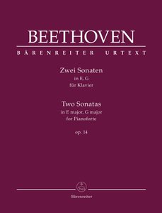 Sonate F-Dur op. 14/1 + Sonate G-Dur op. 14/2