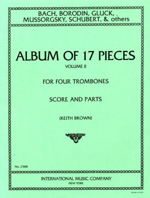 Album of 17 pieces Band 2