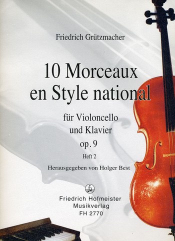 10 Morceaux en Style national op. 9 Heft 2