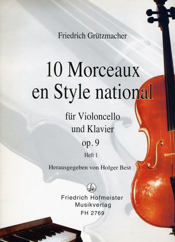 10 Morceaux en Style national op. 9 Heft 1