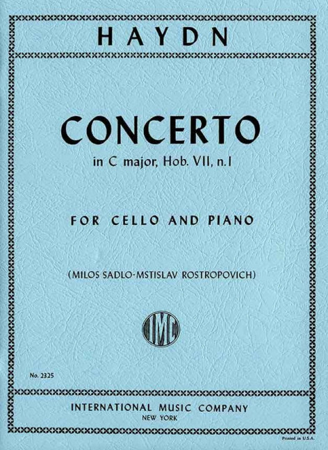 Konzert C-Dur Hob. VIIb:1