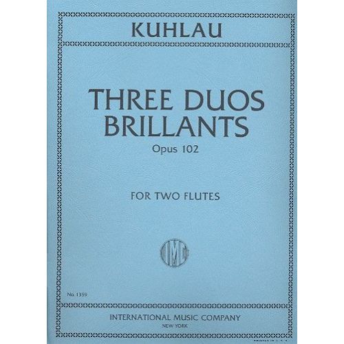3 Duos Brillants op. 102