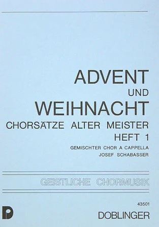 Advent und Weihnacht, Heft 1